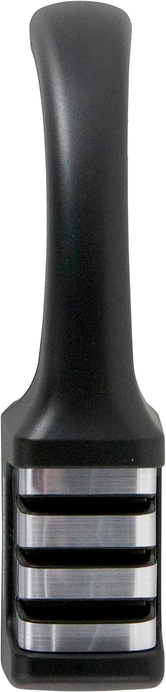 Chef'sChoice Professional Manual Knife Sharpeners AngleSelect for 15- and 20-Degree Straight-Edge and Serrated Knives with Diamond Abrasives Precise Angle Control & Compact Footprint, 2-Stage, Black