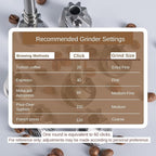 【Iron Gray】KINGrinder K6 Manual Hand Coffee Grinder with Straight Handle for French Press, Drip, Espresso with Assembly Consistency Stainless Steel Conical Burr Mill, 25-35g Capacity