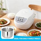 Rice Cooker 10 Cup Inner Pot Compatible with Tiger JBV-A18U Only,Non-Stick 304 Stainless Steel,Rice Cooker Rplacement Pot,Dishwasher Safe
