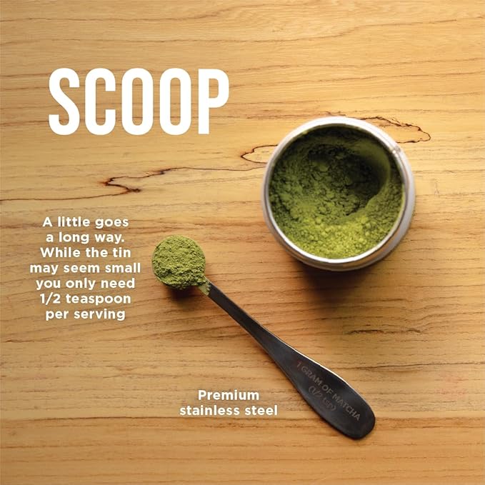 Jade Leaf Matcha - Stainless Steel Sifter - Eliminate Clumps In Your Green Tea Powder - Great Gift for Matcha Lovers