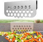 BBQ Tider Grilling Grease Gate Blocker for Blackstone Griddle Accessory, 1Pack Bbq Cook Tool Food Goalie Mesh Screen Compatible with Many Griddle(Not For Old-style Long Hook 17" and 22" Blackstone)