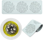 Tuile Molds Silicone (2 PCS) Lace Fondant Molds Set with Hollow 3D Beehive Candy Molds for Baking, Resin, Polymer Clay, Sugar Craft Dessert Cupcake Cake Decorating - Tree Branch