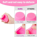 Patelai 3D Ice Cream Ball Shape Silicone Molds Cookie Pastry Mould Candle Soap Clay Mold for Wedding Cake Chocolate Dessert Pudding Mousse DIY Kitchen Baking(3 Pieces)
