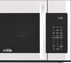 KoolMore 1.9 Cu. Ft. Over the Range Microwave Oven with Oven Lamp and 300CFM Recirculation Vent Hood Function, Auto Cook Menus, Reheat Function, 11 Power Levels, Timer, and Weight Defrost (KM-MOT-2SS)