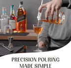 Mixology & Craft 24oz Crystal Cocktail Mixing Glass - Essential Bar Tool