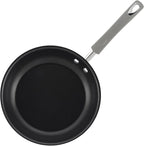 Rachael Ray Brights Nonstick Cookware Pots and Pans Set, 14 Piece, Sea Salt Gray