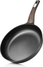SENSARTE Nonstick Frying Pan Skillet, Egg pan, Omelette Pan, Healthy Cookware Chef's Pan, PFOA Free, 11 Inch, Black