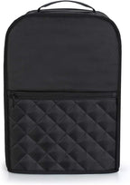 Luxja Food Processor Cover Compatible with Cuisinart and Hamilton Beach 10-14 Cup Processor, Food Processor Dust Cover with Accessories Pockets, Black
