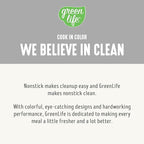 GreenLife 6 Piece Stainless Steel Cookware Set, Induction Kitchen Cooking Pots & Pans, Locking Lids, Built in Strainer, Drip-Free Pour Spouts, Silicone Handles, Saucepan, Stock Pot, Dishwasher Safe