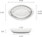 Thunder Group Oval Au Gratin Dish, 12-Ounce