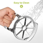 LIIGEMI Apple Slicer, 8-Slice Apple Slicer and Corer,Sharp and Sturdy,Easy to Use, Time-Saving.