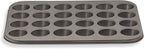husMait Premium Quality Mini-Muffin Pan, Baking Sheet, and Cooling Rack. For Baking Mini Cupcakes, Muffins, Bite Size Tarts, Cookies. Non-Stick, Dishwasher Safe, Oven Safe (Muffin Pan)