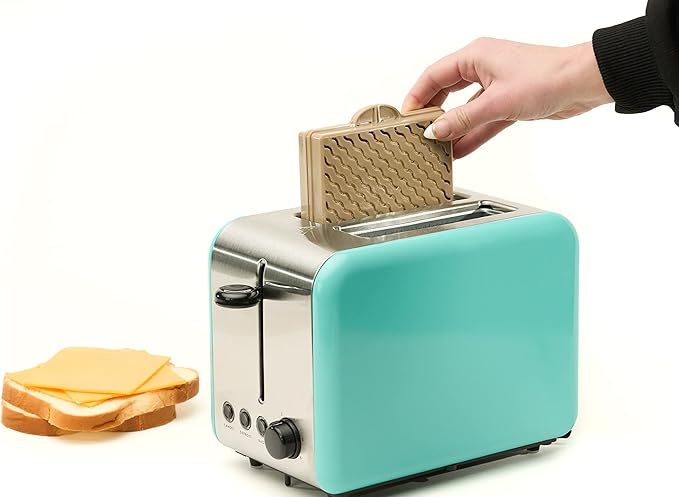 Toaster Grilled Cheese - Made quickly, No messy frying pan ! Enjoy !