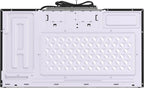 KoolMore 1.9 Cu. Ft. Over the Range Microwave Oven with Oven Lamp and 300CFM Recirculation Vent Hood Function, Auto Cook Menus, Reheat Function, 11 Power Levels, Timer, and Weight Defrost (KM-MOT-2SS)