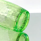 Set of 6 Hammered Style 15-ounce/430ml Acrylic Glasses Plastic Tumbler,BPA Free,Dishwasher Safe (Green)