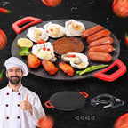 Non-Stick Electric Indoor Grill Pan, 11-15.74in Electric Griddle Nonstick, Multi-functional Korean Electric Indoor Grill, Smokeless Portable Electric Gril (36cm/15in)
