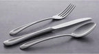 Oneida Silverware Set, Satin Sand Dune 20-Piece Everyday Flatware Set, Service For 4, Sand Blasted Finish, 18/0 Stainless Steel, Dishwasher Safe, Knives Spoons And Forks Sets (Silver, 20 Piece)