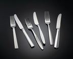 Lenox Bratton 65-Piece Flatware Set, 9.85 LB, Metallic