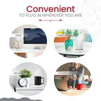 Candle Warmer Plate Safely Releases Scents Without a Flame- Used as Candle Jar Warmer, Candle Melter, Coffee Warmer, Mug Warmer, Cup Warmer in Your Home & Office, 1 Pack, White
