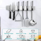 Magnetic Knife Holder for Wall 16 Inch Knife Magnetic Strip Refrigerator Knife Magnet Bar Wall Mount Knife Rack for RV Kitchen Utensil Holder Metal Tool Holder Knife Block for Kitchen Organization