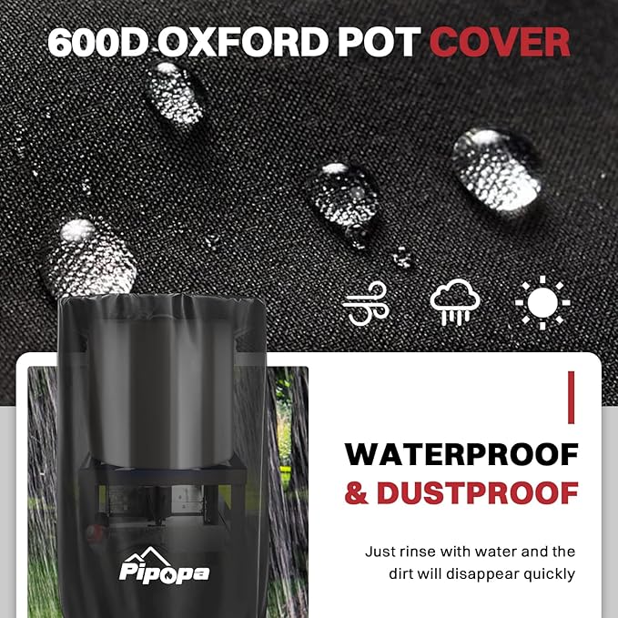 60QT Crawfish Boiler | Seafood Boiling Kit | Dustproof Cover & 12" Skimmer Included | 110,000BTU Propane Jet Burner | 0-20 PSI CSA Certified Regulator | Crab Boil Pot for Outdoor Backyard Cooking