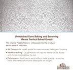 Doughmakers Biscuit Sheet Commercial Grade Aluminum Bake Pan 10" x 14"