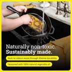 Lodge Seasoned Cast Iron Skillet - PFAS-Free, Non-Toxic Cookware - Use with an Oven, Stove, Grill, or Campfire - Naturally Non-Stick & Oven Safe - 10.25 Inches