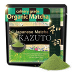 Kazuto Classic Grade Matcha Green Tea Powder - Premium First Harvest Single Origin USDA Organic Gluten-Free Vegan, 100% Pure Unsweetened No Additives from Shizuoka 1.06oz