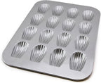 USA Pan Bakeware Nonstick Madeleine Pan, 16 Well