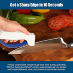 AccuSharp Multi-Pack Hand-Held Carbide Blade Sharpener, Knife, Garden Tool and Scissor Sharpener, Restores, Repairs & Hones Blades & Edges, 3-Pack