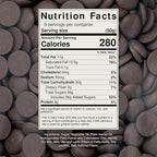 Merckens Dark Melting Chocolate - 1 Pound of Premium Quality Dark Candy Melts to make a Dubai Chocolate Bar, Cake Pops, Cocoa Bombs, & Homemade Desserts