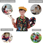 Kids Apron - cooking, gardening, artist, painting, cleaning, baking, pottery, chef, kitchen - gift boys, girls