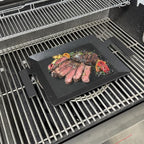 Carbon Steel Griddle - Professional Cookware Griddle Pan for Induction, Stove Top, Gas Grill, Cooktop, Electric and more, 17" x 10" NonStick Flat Top Griddle Plate Skillet, Indoor/Outdoor Use