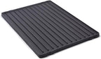 GrillPro 91212 Universal Porcelain Coated Cast Iron Griddle, Black