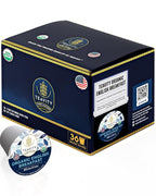 Organic English Breakfast Tea Pods for Keurig - Naturally Caffeinated Unsweetened Black Tea Pods by Teavity (36 Tea Pods)