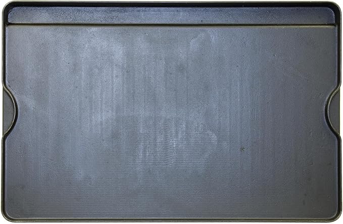 Camp Chef Cast Iron Griddle - 16 x 24, Non-Stick Grill/Griddle Sides