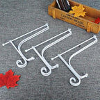 LIONWEI LIONWELI 8 Inch White Iron Plate Stand Holder Easel Display Stand for Plate?Picture?Photo and More,3 pcs.
