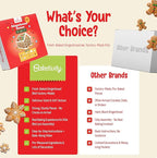 Baketivity Baking Kit Holiday Gingerbread House Kit - Bake And Build Edible Gingerbread House - Create a Treat Gingerbread House Kit - Kids Baking Set With Materials And Premeasured Ingredients
