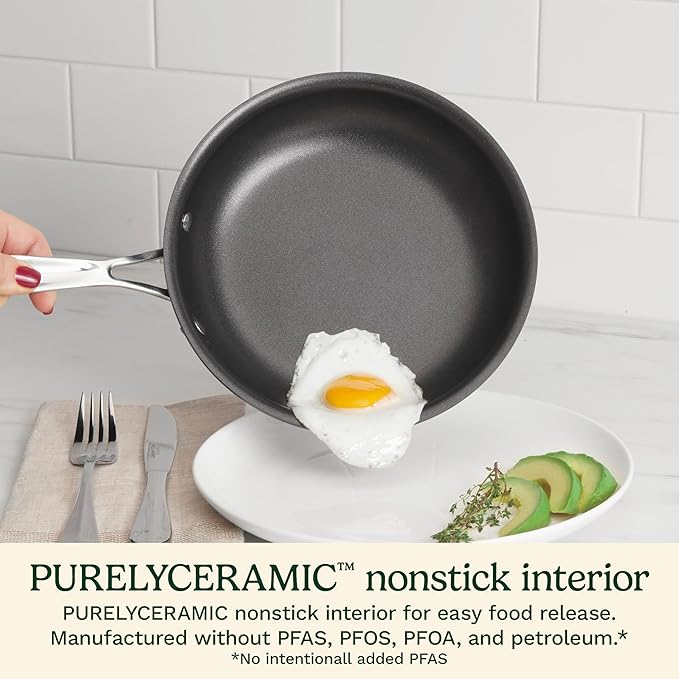 Cuisinart Chef's Classic™ Nonstick Hard Anodized 17 Piece Set w/Tempered Glass Lids