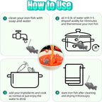 2 Pcs Iron Fish Cooking Tool, Lucky Iron Fish For Iron Deficiency, Natural Iron Supplement To Support Iron Levels For Vegans,Iron Fish For Cooking Great Gift