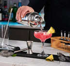 Cocktail Shaker Set - 17 Piece Stainless Steel Mixology Bartender Kit, Drink Martini Shaker, Home Bar Accessories, Cocktail Kit, Stainless Steel Bar Set, Shakers Bartending