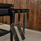 Blackstone 1554 36” Omnivore Griddle with Folding Side Shelves, Powder Coated Steel, Black
