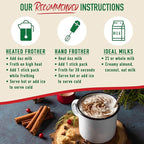 Caffelatto Milk Chocolate Hot Cocoa, Gourmet Single Serve Sticks, Made for Milk Frothers, Add Your Own Milk, Simple Ingredients and Easily Customized, 9 Pack