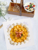 10pcs Cake Boxes 12 Inch,12x12x10in Tall Cake Boxes with Window,10in 12in White Bakery Boxes with Lids,Large Baking Boxes,Square Bakery Boxes for Multi-Layer Cakes