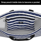 SCOUT Plus 1 Foldable Travel Bag, 2 Bags in 1, Tote Folds into Zipper Pouch