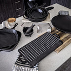 10.5 inch Single-Burner Reversible Cast Iron Grill/Griddle