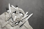 Oneida Silverware Set, Grant 20 Piece Everyday Flatware Set, Service For 4, 18/0 Stainless Steel, Dishwasher Safe, Knives Spoons And Forks Set, Dishwasher Safe, Home And Kitchen (Silver, 20 Pieces)