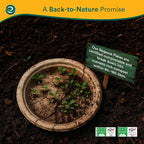 ECO SOUL Compostable 9 Inch(500-Pack) Biodegradable Heavy-Duty Disposable Eco-Friendly Paper Plates for Christmas Dinner & Parties, Wedding, Event