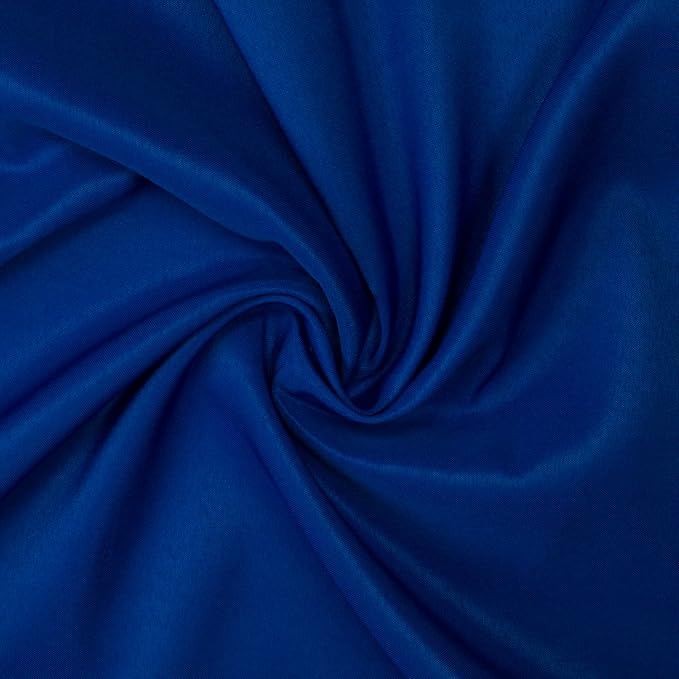 Gee Di Moda Rectangle Tablecloth - 90 x 156 Inch Royal Blue Table Cloth for 8 Foot Tables with Floor-Length Drop - Heavy Duty Washable Fabric for Holiday Party, Dinner, Weddings & Baby Shower
