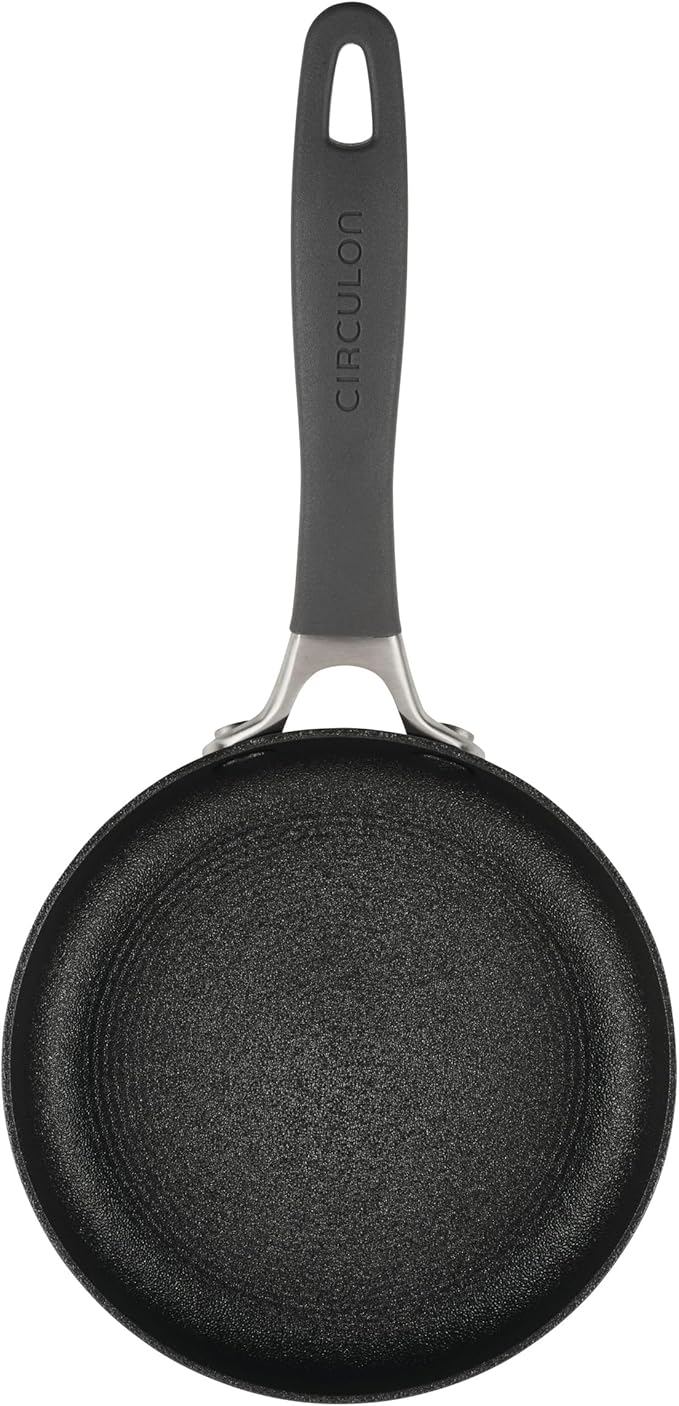 Circulon A1 Series with ScratchDefense Nonstick Induction Small Frying Pan for Eggs, Induction Cookware, Egg Pan, 6.25-Inch, Graphite